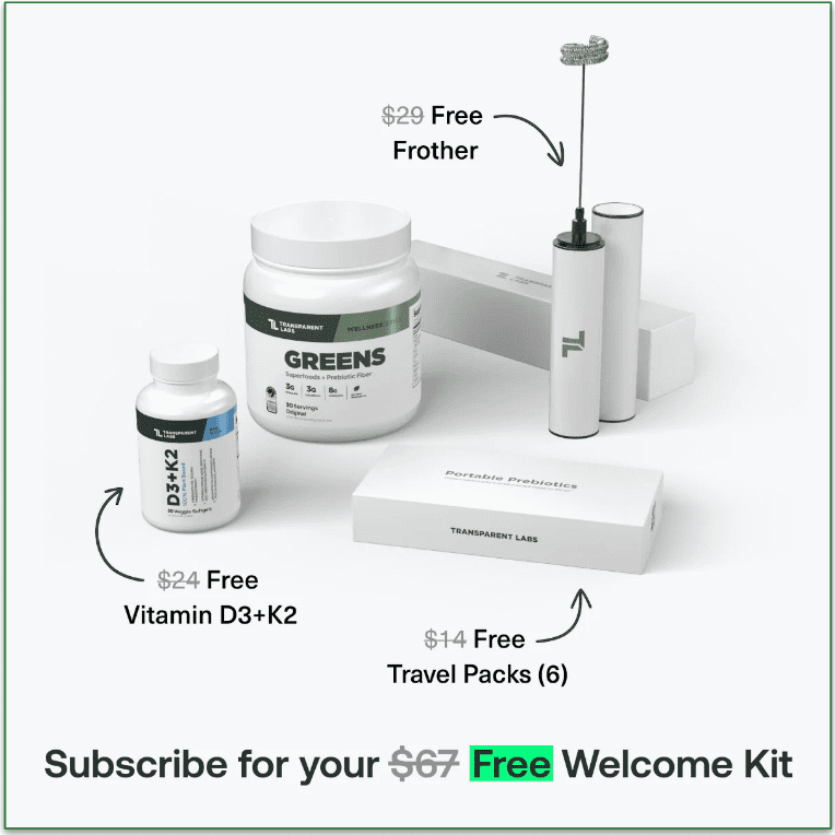 Subscribers receive a Free Welcome Kit worth $67