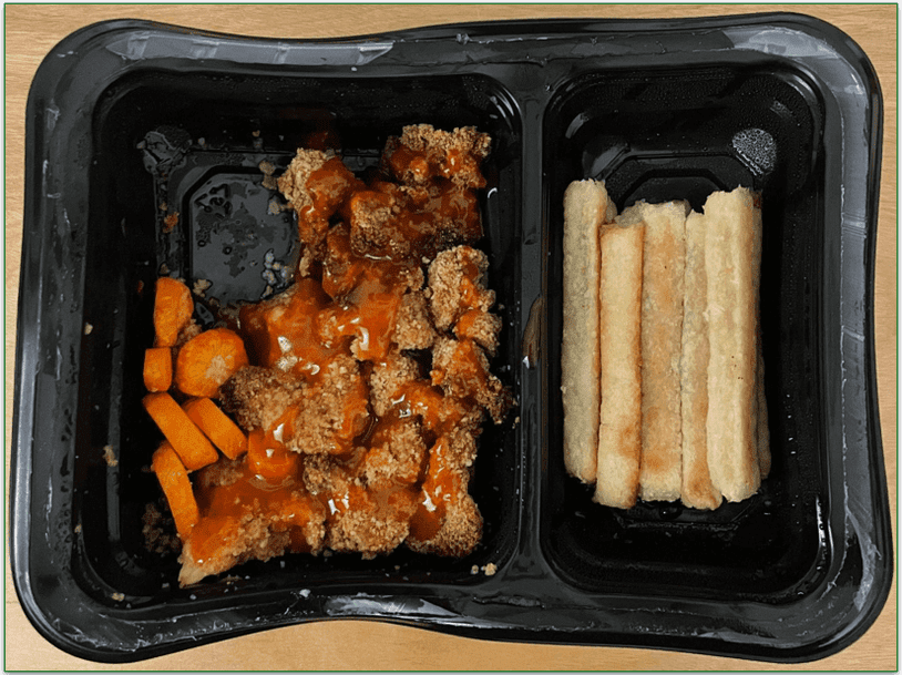 Eat Clean’s Buffalo Cauliflower in a tray