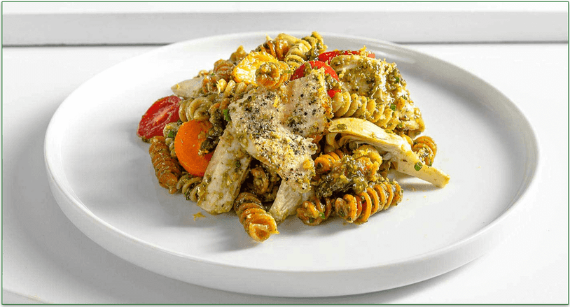 Trifecta's Chicken Pesto Pasta