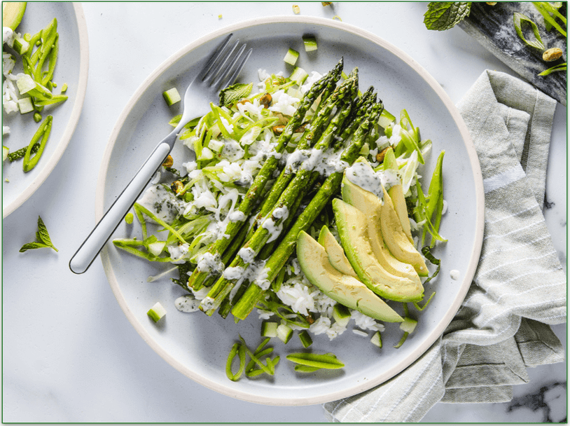 Green Goddess Vegetable Pilaf by Purple Carrot