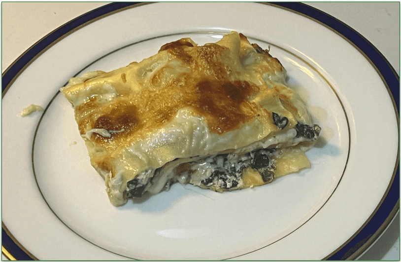 Tray Bake 4 Cheese Lasagna by Marley Spoon, prepared by our reviewer