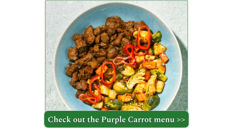 Purple Carrot's BBQ Seitan Bowl