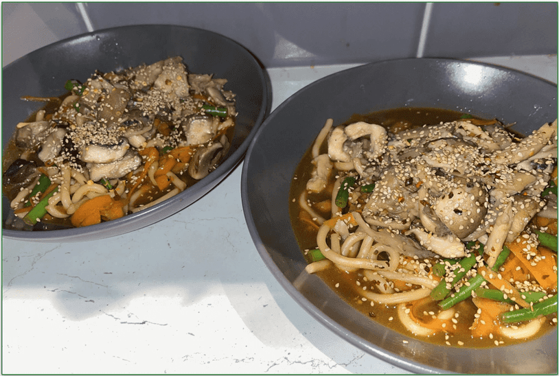 Green Chef’s Miso Mushroom and Udon Noodle Soup