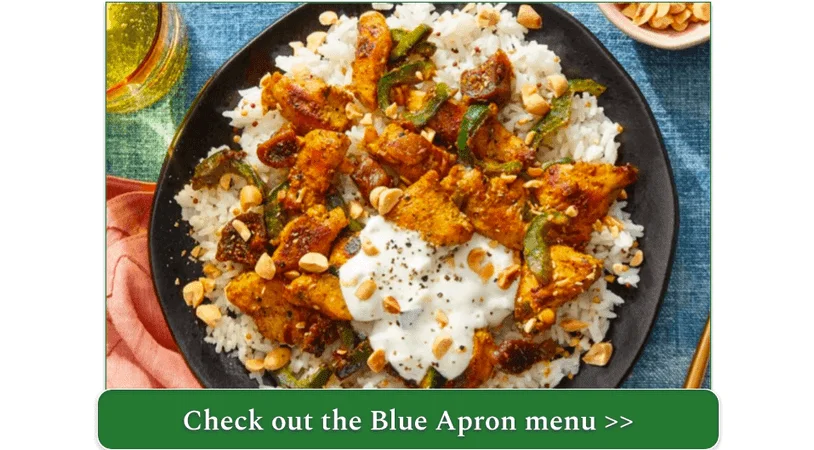 Blue Apron's Curried Chicken & Bell Pepper