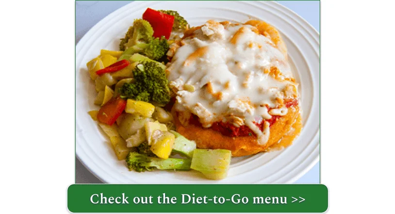 Diet-to-Go's Chicken Pizza