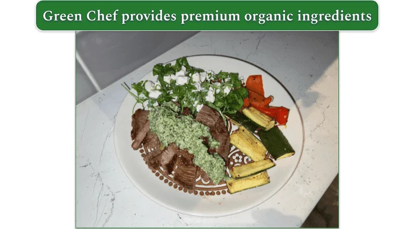 Green Chef’s Aged Rump Steak