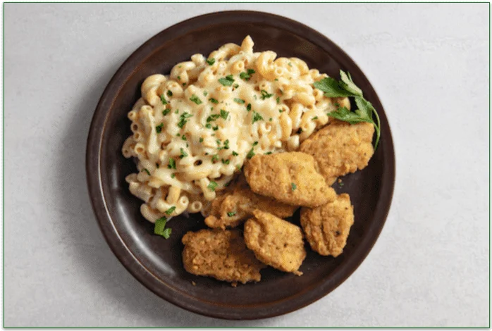 Veestro's Plant Based Chicken Nuggets and Vegan Mac