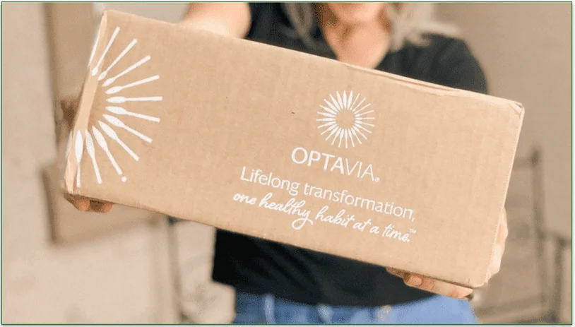 OPTAVIA sends you meals once a month