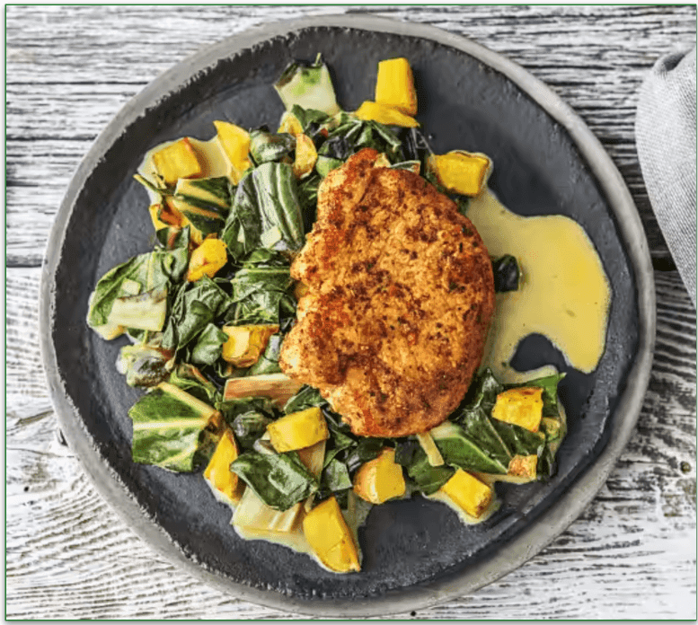 HelloFresh's Country Gravy Pork Chops