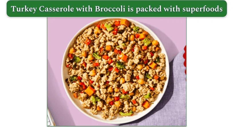 Image showing Turkey Casserole with Broccoli from The Pets Table