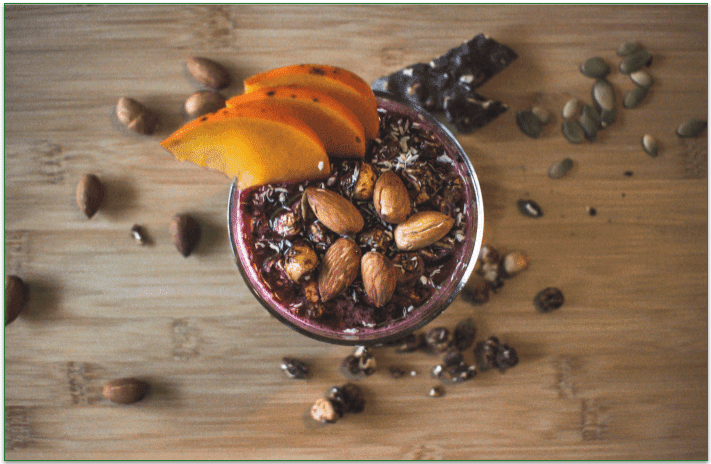 Try chia pudding with almond butter