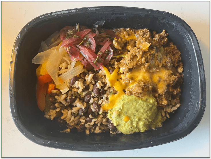 Beef Burrito Bowl by BistroMD