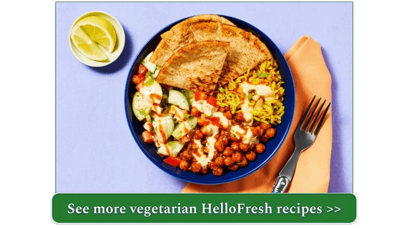Streetcart-Style Chickpea Bowls by HelloFresh