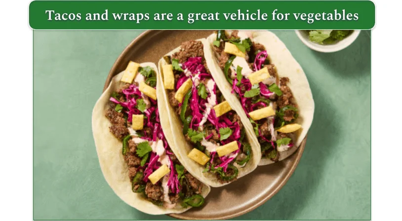 HelloFresh's One-Pan Beef Stir-Fry Tacos