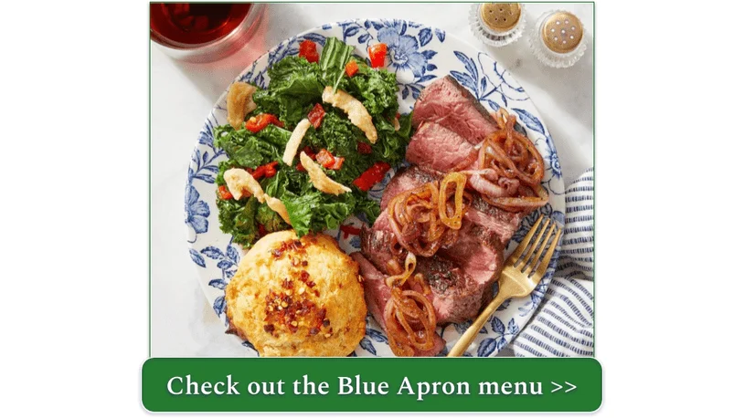 Blue Apron's Pan-Seared Steaks & Hot Honey Biscuits