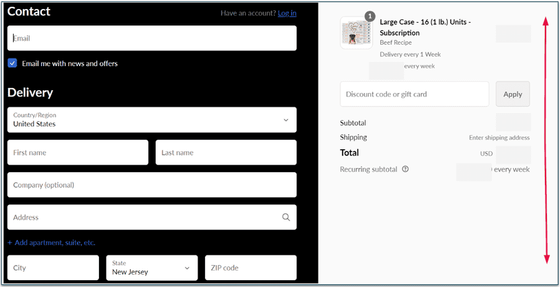 Evermore contact and delivery details