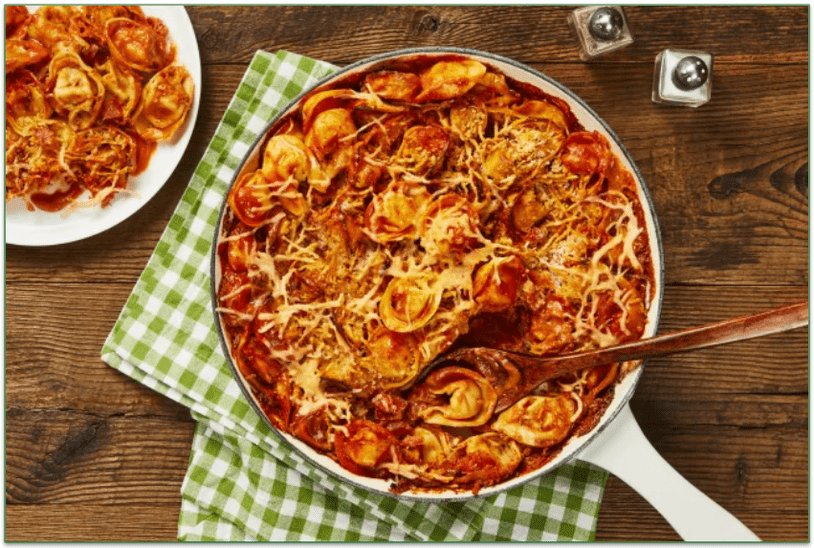 HelloFresh's One-Pan Trattoria Tortellini Bake