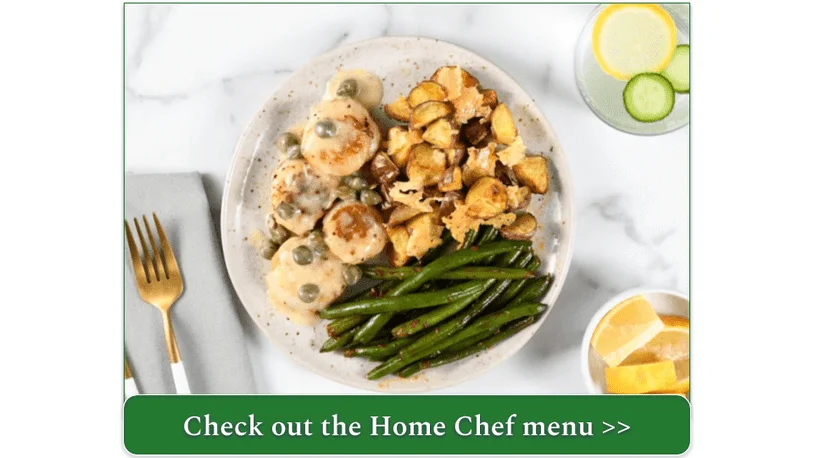 an image of home chef's Lemon-Caper Scallops