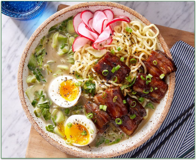 Hoisin Pork Belly & Miso Ramen by Blue Apron