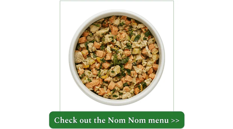 Chicken recipe from Nom Nom with parsley on top