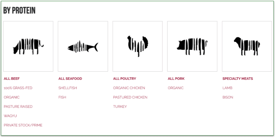 screenshot of Rastelli's main menu options