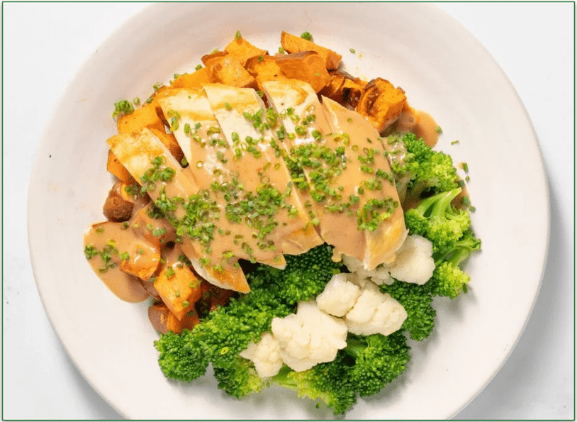 Trifecta's Chicken with Swedish Inspired Gravy