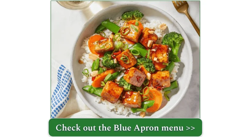 Blue Apron's Kung Pao Tofu