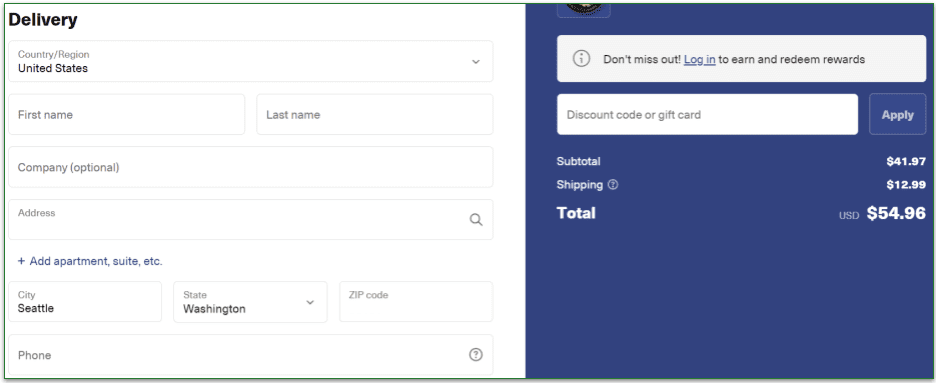 The delivery fee for Eat Clean Bro's order