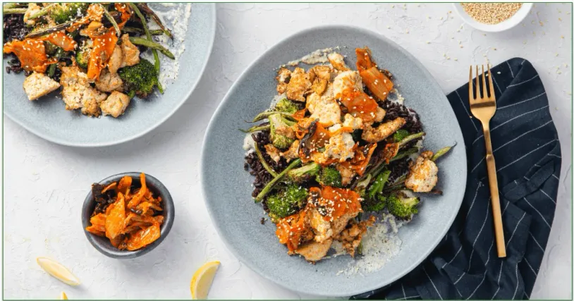 Purple Carrot's Crispy Sheet Pan Tofu