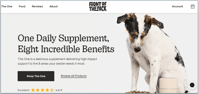 Front of the Pack provides health-boosting products