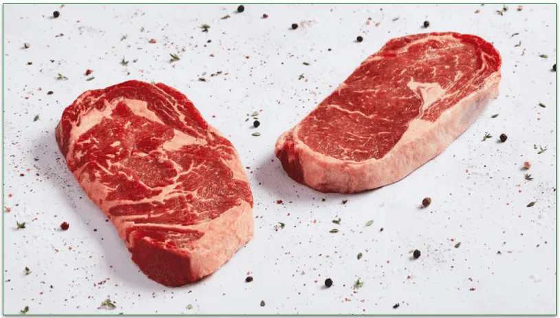 USDA Choice grass-fed ribeye steaks from Good Chop