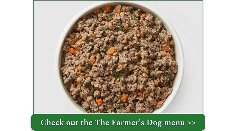 The Farmer's Dog fresh Beef recipe