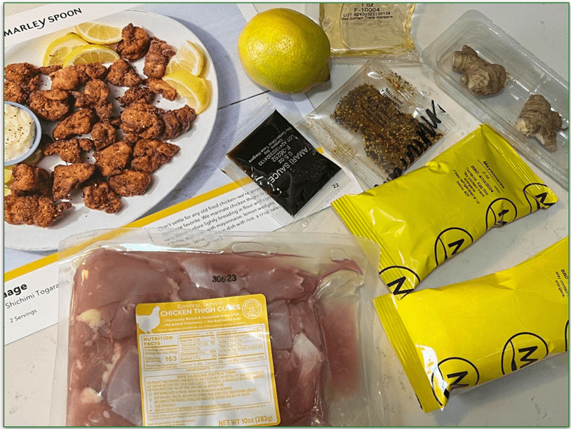 Marley Spoon’s Chicken Karaage