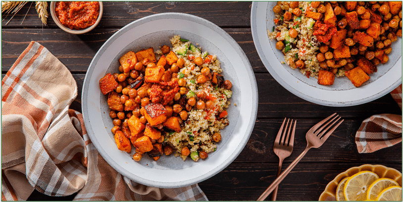 Purple Carrot's Za'atar Spiced Tempeh