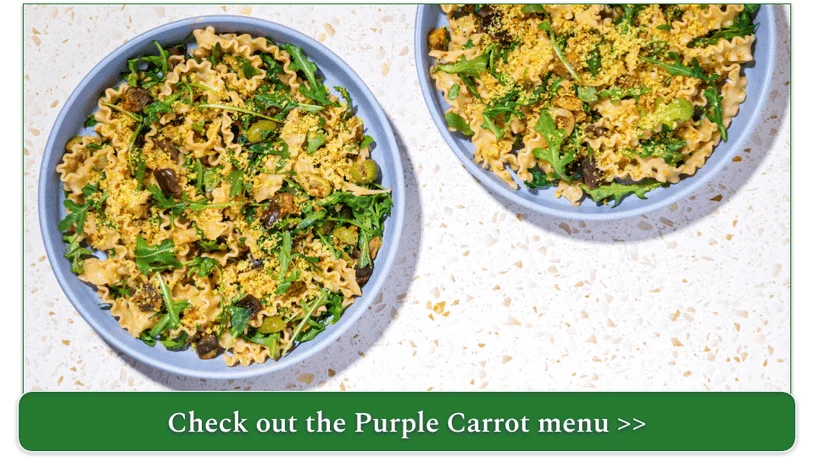 Purple Carrot's Aleppo-Lemon Butter Mafaldine