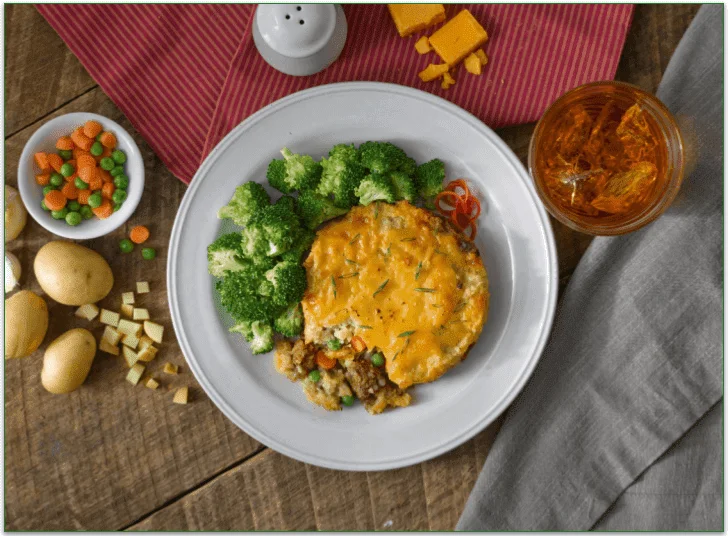 Balance by Marley Spoon's Beef Shepherd's Pie.