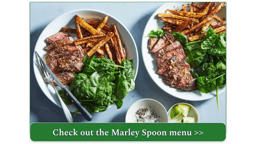 Marley Spoon's Garlic-Lime Marinated Sirloin Steak