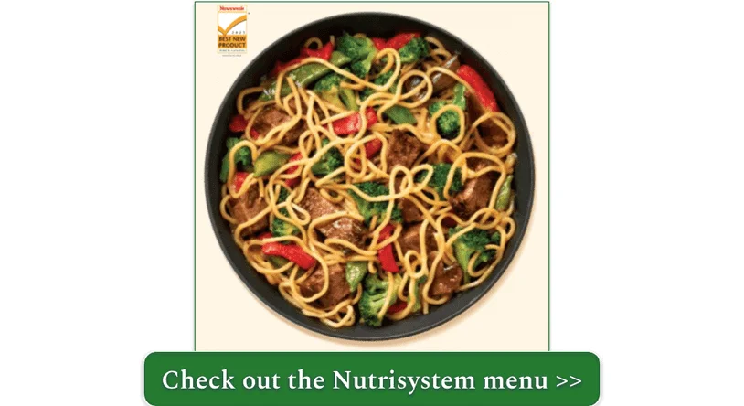 Nutrisystem's Beef Lo Main
