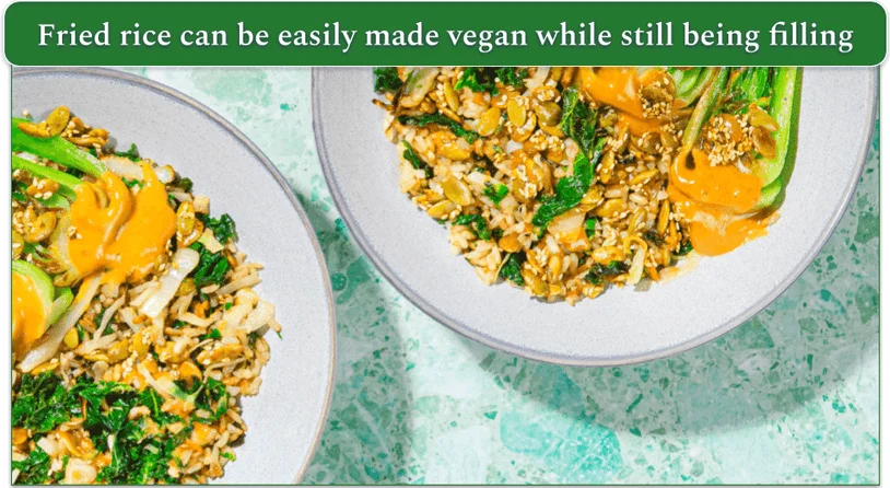 Purple Carrot's Super Greens Fried Rice