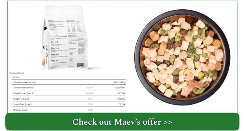 Maev's Chicken Raw Food Recipe