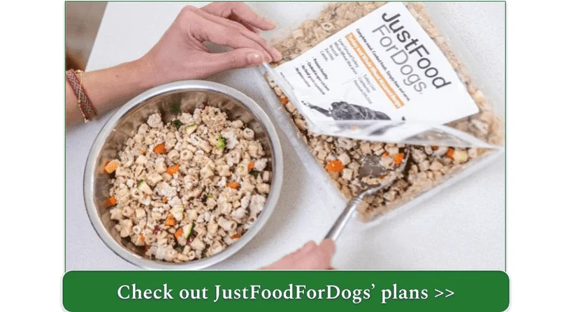 JustFoodForDogs offers a wide range of recipes