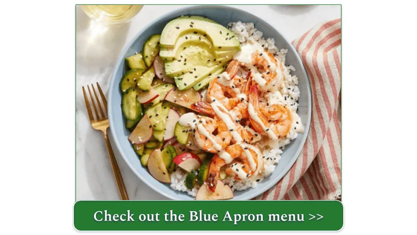 Blue Apron's Shrimp Sushi Bowls