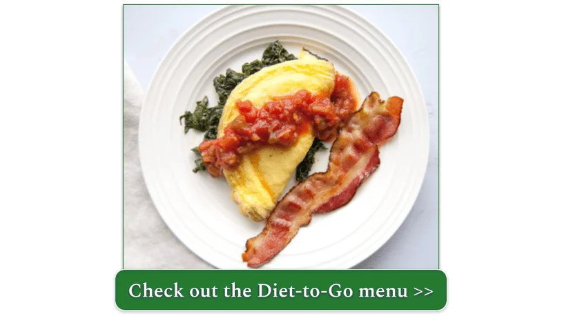 Diet-to-Go's keto meal