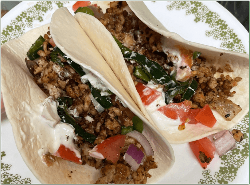 EveryPlate’s Pork & Poblano Tacos