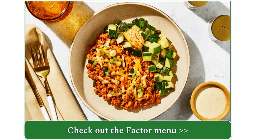 Factor's Keto Turkey Chili & Zucchini
