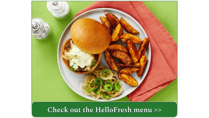 an image of hellofresh's Smothered Pepper Jack Burgers
