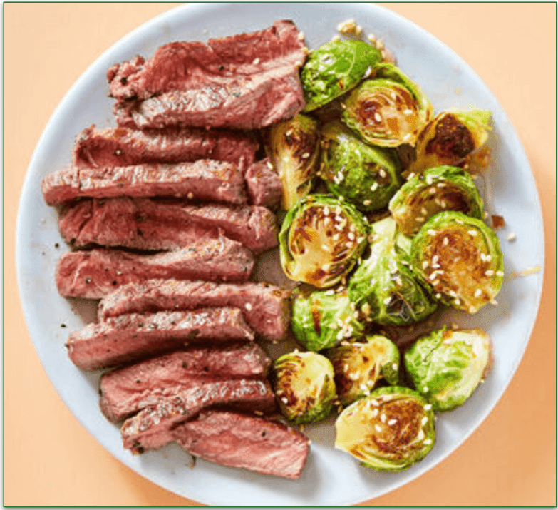 Dinnerly's Low-Carb Pan-Roasted Steak