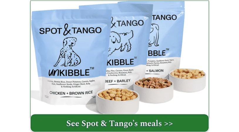Spot & Tango's UnKibble recipes