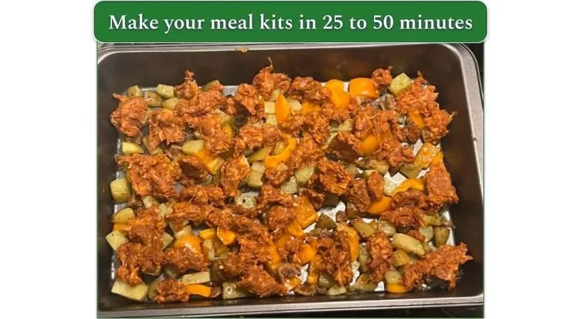 Blue Apron's Pork Chorizo, Potato & Fig Bake