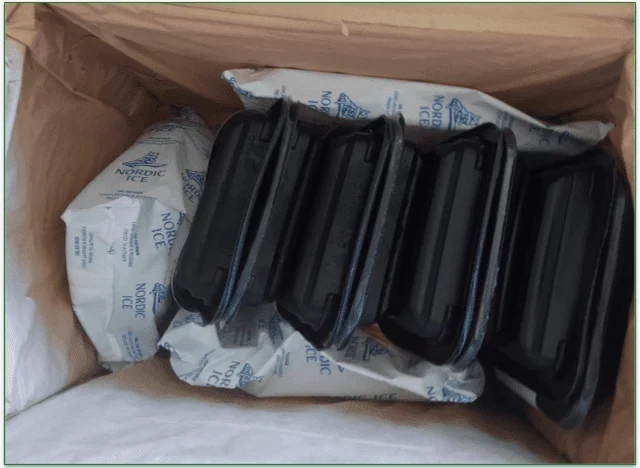 My 8 ModifyHealth meals are unpacked